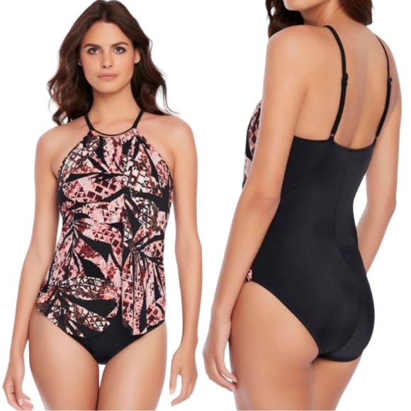 MAGICSUIT ‘Urban Safari’ Jill One-Piece Swimsuit. Size 10 - Picture 1 of 12